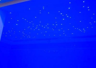Starlight ceiling in float rooms