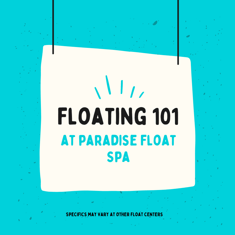 Floating 101 at Paradise Float Spa button